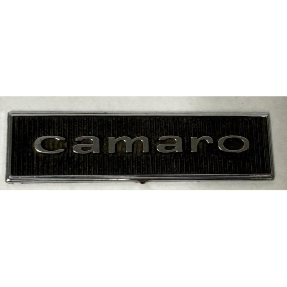 Vintage Chevrolet Camaro Fender Emblem Badge – Original Metal Script –‎ Firebird